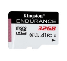 Карта пам'яті Kingston 32GB microSDHC Class 10 UHS-I U1 A1 High Endurance (SDCE/32GB)