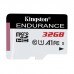 Карта пам'яті Kingston 32GB microSDHC Class 10 UHS-I U1 A1 High Endurance (SDCE/32GB)