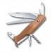 Ніж Victorinox Ranger Wood 55,130мм, орех, коробка (0.9561.63)
