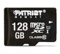 Карта пам'яті Patriot 128GB microSDXC class 10 UHS-I LX (PSF128GMCSDXC10)