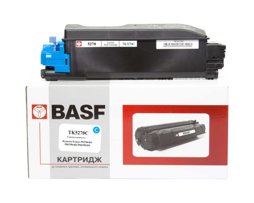 Тонер-картридж BASF KYOCERA TK-5270C 1T02TVCNL0 (KT-1T02TVCNL0)