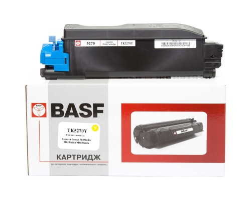 Тонер-картридж BASF KYOCERA TK-5270Y 1T02TVANL0 (KT-1T02TVANL0)