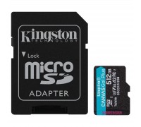 Карта пам'яті Kingston 512GB microSDXC class 10 UHS-I U3 A2 Canvas Go Plus (SDCG3/512GB)