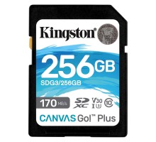 Карта пам'яті Kingston 256GB SDXC class 10 UHS-I U3 Canvas Go Plus (SDG3/256GB)