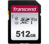 Карта пам'яті Transcend 512GB SDXC class 10 UHS-I (TS512GSDC300S)