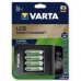 Зарядний пристрій для акумуляторів Varta LCD Smart Plus CHARGER +4*AA 2100 mAh (57684101441)