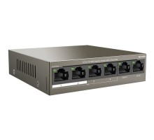 Комутатор мережевий Tenda TEF1106P-4-63W