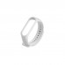 Ремінець до фітнес браслета BeCover Silicone для Xiaomi Mi Band 3/4 White (704650)