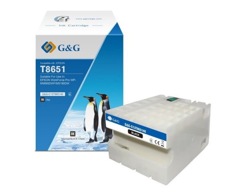 Картридж G&G Epson WF-M5190/WF-M5690 black 10K (G&G-C13T865140)