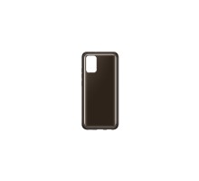 Чохол до мобільного телефона Samsung Soft Clear Cover Galaxy A02s (A025) Black (EF-QA025TBEGRU)