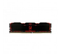 Модуль пам'яті для комп'ютера DDR4 8GB 3200 MHz IRDM X Black Goodram (IR-X3200D464L16SA/8G)