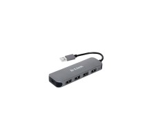 Концентратор D-Link DUB-H4 4xUSB2.0, USB2.0 (DUB-H4)