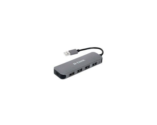 Концентратор D-Link DUB-H4 4xUSB2.0, USB2.0 (DUB-H4)