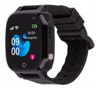 Смарт-годинник Amigo GO008 MILKY GPS WIFI Black (873291)