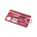 Ніж Victorinox SwissCard NailCare Transparent Red (0.7240.T)