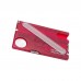 Ніж Victorinox SwissCard NailCare Transparent Red (0.7240.T)