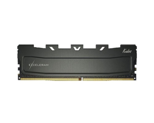 Модуль пам'яті для комп'ютера DDR4 8GB 3200 MHz Black Kudos eXceleram (EKBLACK4083222A)
