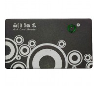 Зчитувач флеш-карт Atcom TD2027 USB 2.0 ALL IN 1 - (Memory Stick (MS) , Secure Digit (10727)