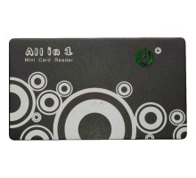Зчитувач флеш-карт Atcom TD2027 USB 2.0 ALL IN 1 - (Memory Stick (MS) , Secure Digit (10727)