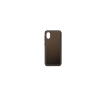 Чохол до мобільного телефона Samsung A03 Soft Clear Cover Black (EF-QA032TBEGRU)