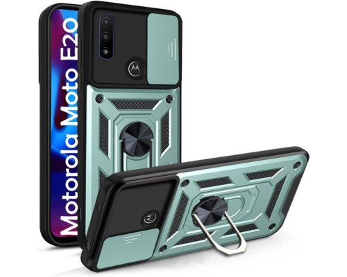 Чохол до мобільного телефона BeCover Military Motorola Moto E20 Dark Green (707402)
