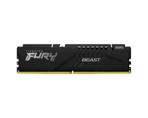 Модуль пам'яті для комп'ютера DDR5 16GB 5600 MHz Beast AM5 Black Kingston Fury (ex.HyperX) (KF556C36BBE-16)
