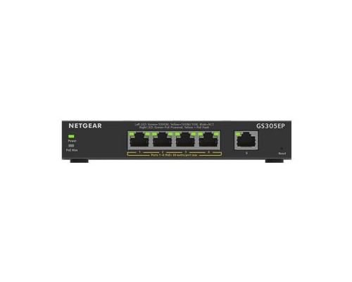 Комутатор мережевий Netgear GS305EP-100PES