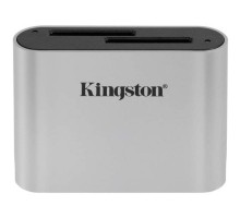 Зчитувач флеш-карт Kingston Workflow Dual-Slot SDHC/SDXC UHS-II (WFS-SD)