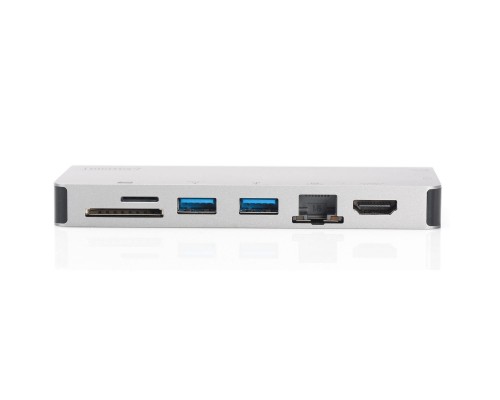 Концентратор Digitus Travel USB-C, 8 Port (DA-70866)