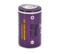 Батарейка PkCell 1/2AA ER14250M 3.6V 750mah, Lithium, OEM (ER14250M / 20423)