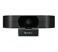 Веб-камера Sandberg Webcam Pro Elite 4K UHD (IMX258) Autofocus USB-A/USB-C Black (134-28)