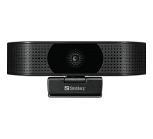 Веб-камера Sandberg Webcam Pro Elite 4K UHD (IMX258) Autofocus USB-A/USB-C Black (134-28)