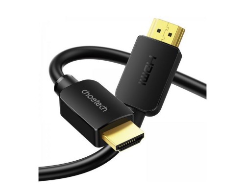 Кабель мультимедійний HDMI to HDMI 2.0m V.2.1 8K 60Hz HDR10 HLG 48Gbps YUV 444 Choetech (XHH-TP20)