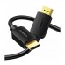 Кабель мультимедійний HDMI to HDMI 2.0m V.2.1 8K 60Hz HDR10 HLG 48Gbps YUV 444 Choetech (XHH-TP20)