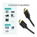 Кабель мультимедійний HDMI to HDMI 2.0m V.2.1 8K 60Hz HDR10 HLG 48Gbps YUV 444 Choetech (XHH-TP20)