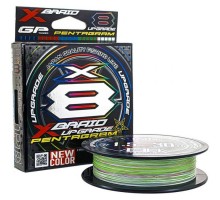 Шнур YGK X-Braid Upgrade X8 Pentagram 150m 1.2/0.185mm 25lb/11.3kg (5545.04.26)