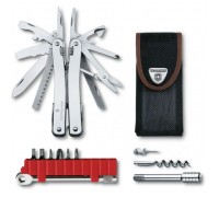 Мультитул Victorinox SwissTool Spirit X Plus Ratchet Nylon Case (3.0236.N)