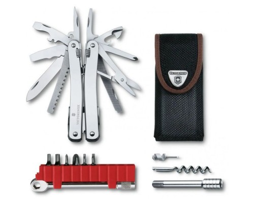 Мультитул Victorinox SwissTool Spirit X Plus Ratchet Nylon Case (3.0236.N)