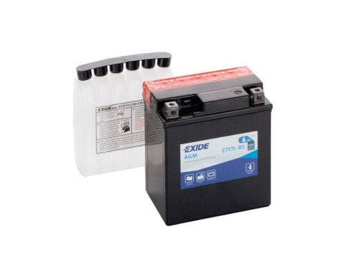 Акумулятор автомобільний EXIDE AGM 6Ah Ев (-/+) (100EN) (ETX7L-BS)