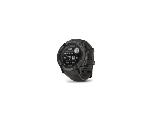 Смарт-годинник Garmin Instinct 2X, Solar, Graphite, GPS (010-02805-00)