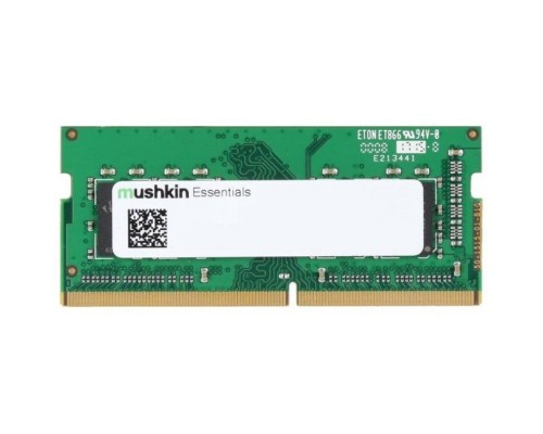 Модуль пам'яті для ноутбука SoDIMM DDR4 8GB 3200 MHz Essentials Mushkin (MES4S320NF8G)