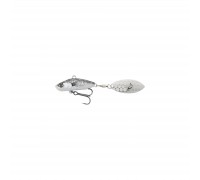 Блешня Savage Gear 3D Sticklebait Tailspin 80mm 18.0g Black Silver (1854.43.99)