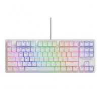 Клавіатура Hator Rockfall 2 Mecha TKL Orange USB White (HTK-521)