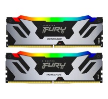 Модуль пам'яті для комп'ютера DDR5 96GB (2x48GB) 6400 MHz Renegade RGB XMP Kingston Fury (ex.HyperX) (KF564C32RSAK2-96)