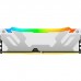 Модуль пам'яті для комп'ютера DDR5 32GB 6400 MHz Renegade RGB White Kingston Fury (ex.HyperX) (KF564C32RWA-32)