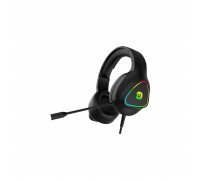 Навушники Canyon GH-6 Shadder Gaming 3.5 мм RGB Black (CND-SGHS6B)