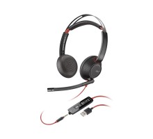 Навушники Poly BlackWire 5220 USB-A HS Stereo (80R97AA)