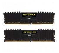 Модуль пам'яті для комп'ютера DDR4 32GB (2x16GB) 3000 MHz Vengeance LPX Black Corsair (CMK32GX4M2D3000C16)