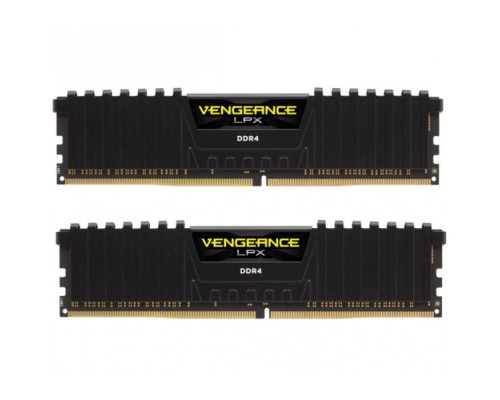 Модуль пам'яті для комп'ютера DDR4 32GB (2x16GB) 3000 MHz Vengeance LPX Black Corsair (CMK32GX4M2D3000C16)