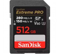 Карта пам'яті SanDisk 512GB SDXC class 10 UHS-II U3 V60 (SDSDXEP-512G-GN4IN)
